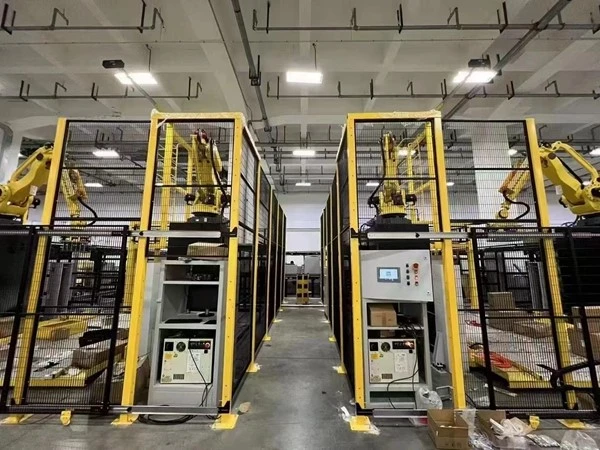 robot machine guarding system